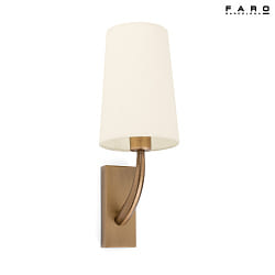 Luminaire mural REM E27 IP20, beige, or antique 