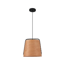 pendant luminaire STOOD E27 IP20, black matt 