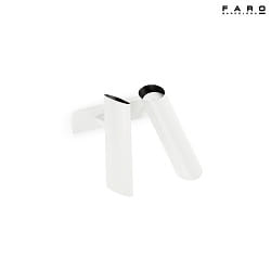 wall luminaire LINK 2 flames GU10 IP20, white matt 