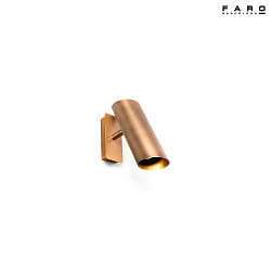 wall luminaire LINK GU10 IP20, bronze 
