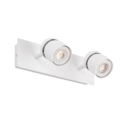 wall luminaire COCO 2 flames GU10 IP20, white matt 