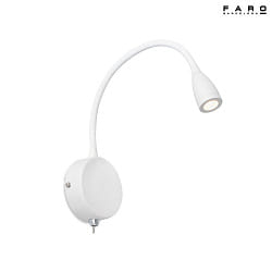 wall luminaire LOKE LED IP20, white matt 