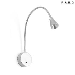 Lampada da parete BEL LED IP20, cromo 
