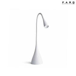table lamp LENA LED IP20, glossy, white 