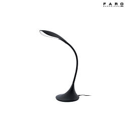Lampe de table OTTO LED IP20, noir mat 