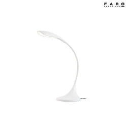Lampe de table OTTO LED IP20, blanc mat 