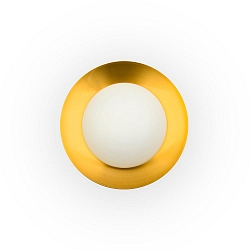 LED Wand- und Deckenleuchte SIDE 450 20W, 3000K, IP20 schwarz, kupfer