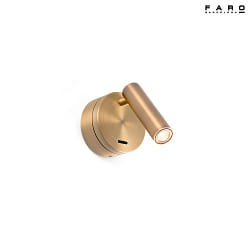 wall luminaire BOC LED IP20, bronze 