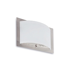wall luminaire DIULA 2 flames E27 IP20, nickel satined 