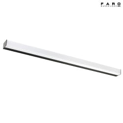 Luminaire mural NILO LED IP44, noir mat 