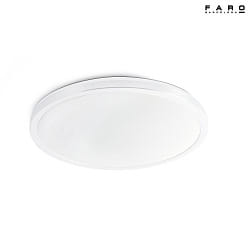 wall and ceiling luminaire AMI LED IP20, white matt 