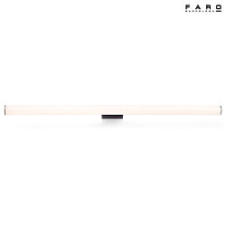Luminaire mural VOLGA LED IP44, noir mat 