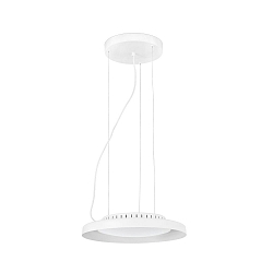 pendant luminaire DOLME LED IP20, white matt 