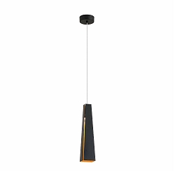 pendant luminaire PLUMA LED IP20, black matt 