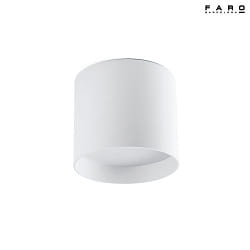 Luminaire de plafond NATSU rond LED IP20, blanc mat 