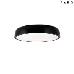 ceiling luminaire COCOTTE LED IP20, black glossy 