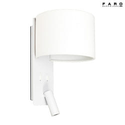 wall luminaire FOLD E27 IP20, white matt 