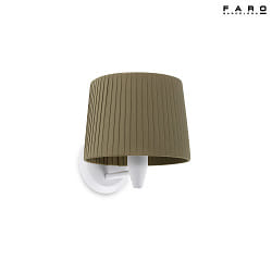 Luminaire mural SAMBA E27 IP20, vert, blanche 