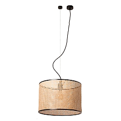 pendant luminaire MAMBO E27 IP20, black matt 