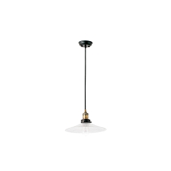 pendant luminaire HALITA E27 IP20, antique gold 