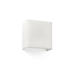 wall luminaire COTTON square E27 IP20, white matt 