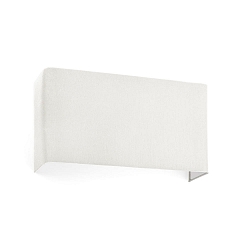 wall luminaire COTTON 2 flames E27 IP20, white matt 