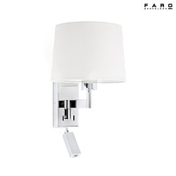 wall luminaire ARTIS E27 IP20, chrome 