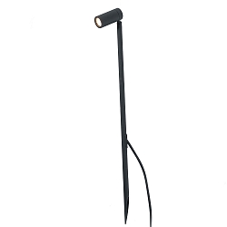 gorund spike luminaire SETH LED IP44, black matt 