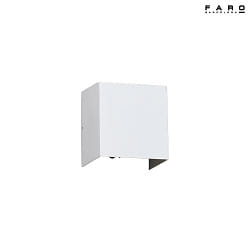 Luminaire mural dextrieur OLAN  2 flammes LED IP65, blanc mat 
