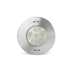 LED Unterwasserleuchte EDEL 25, 18W, 4000K, IP68, nickel matt