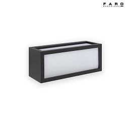 Applique da esterno TEJO E27 IP54, grigio scuro 