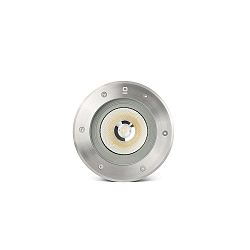 Outdoor LED Einbaudownlight SURIA 220 24, 24W, 3000K, IP67, Edelstahl
