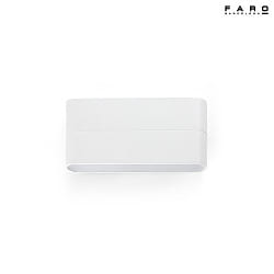 Luminaire mural dextrieur ADAY  2 flammes LED IP54, blanc mat 
