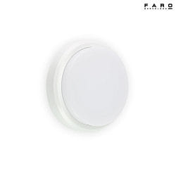 outdoor wall luminaire TOM LED IP65, white matt 