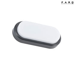 outdoor wall luminaire FRED 245 LED IP65, dark grey 