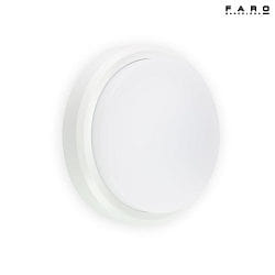 outdoor wall luminaire TOM LED IP65, white matt 