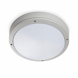 Lampada da parete YEN E27 IP54, grigio 