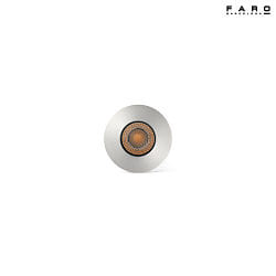 Outdoor LED Edelstahleinbauleuchte GRUND 9,2 cm, 13W, 3000K, IP67, satiniert