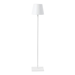 outdoor floor lamp TOC LED IP54, white matt 