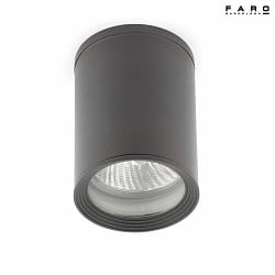 outdoor ceiling luminaire TASA E27 IP44, dark grey 