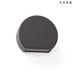outdoor wall luminaire PILL LED IP54, dark grey 