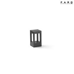bollard lamp AGRA 200 LED IP54, dark grey 
