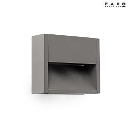 outdoor wall luminaire GRADA LED IP54, dark grey 