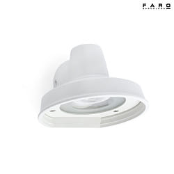 outdoor wall luminaire BRONX GU10 IP44, white 