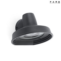 outdoor wall luminaire BRONX GU10 IP44, dark grey 