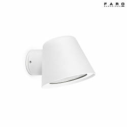 outdoor wall luminaire GINA GU10 IP44, white matt 