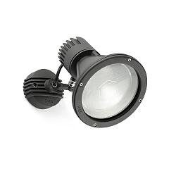 Lampada da parete PROJECT E27 IP65, grigio scuro 