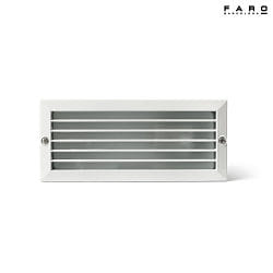 outdoor recessed luminaire ESCA E27 IP44, white matt 