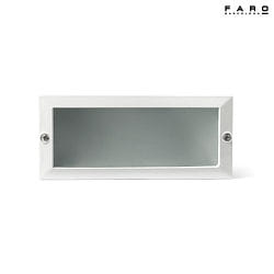 outdoor recessed luminaire LISO E27 IP44, white matt 