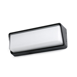 Applique da esterno HALF LED IP65, grigio scuro 